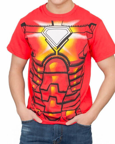 Iron Man Red Costume T-shirt