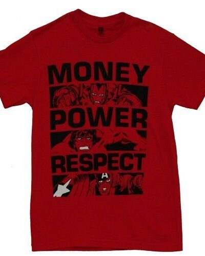 Marvel Comics Money Power Respect T-Shirt