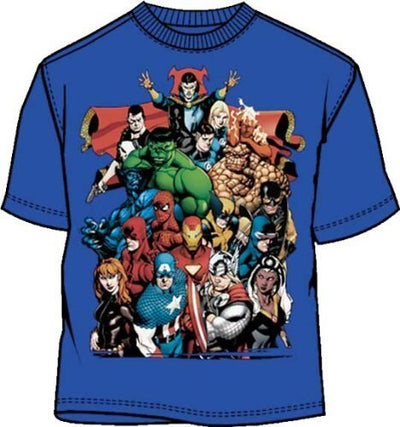 Marvel Comics Team-Ups Brazen Heroes T-shirt