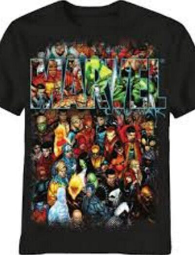 Marvel Group Shot Superheros T-shirt