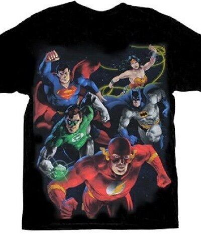 Painted DC Group T-shirt