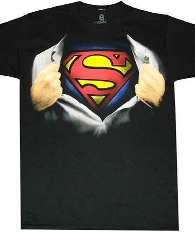 Superman Ripping Open Shirt T-Shirt