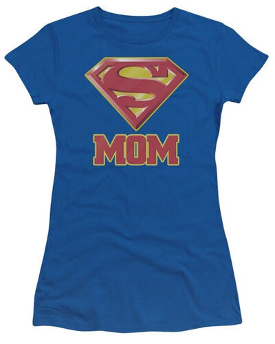 Superman Super Mom Juniors T-shirt