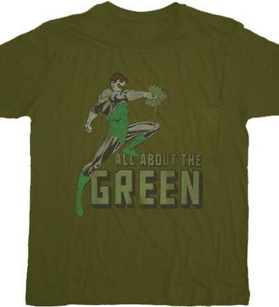 The Green Lantern All About the Green T-shirt