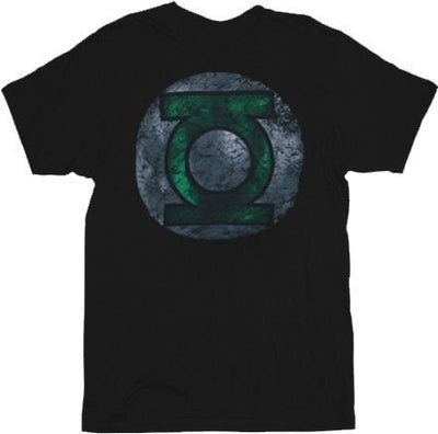 The Green Lantern Distressed Logo T-shirt