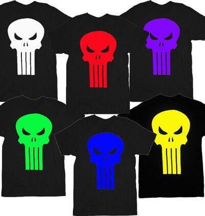 The Punisher Movie Skull Logo T-Shirt Tee