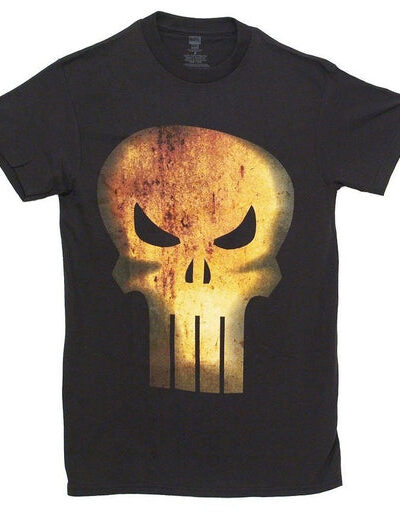 The Punisher Rusty Head Distressed T-Shirt