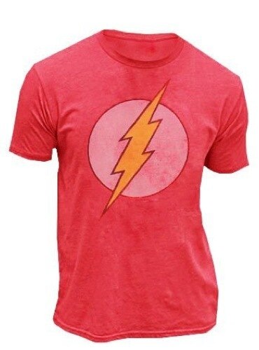 True Vintage The Flash Original Distressed Logo T-shirt