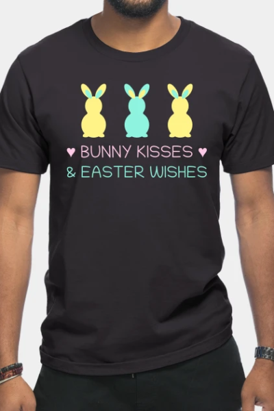 BUNNY KISSES & EASTER WISHES T-Shirt