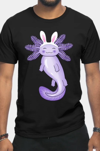 Cute Easter Axolotl T-Shirt