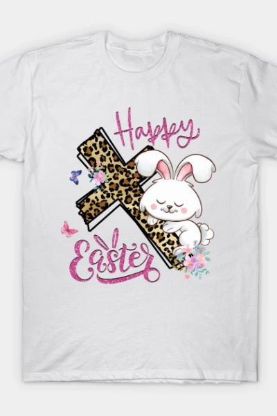 Happy Easter Bunny For Jesus Easter T-Shirt