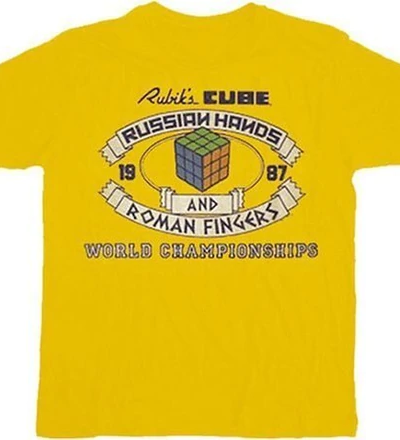 Rubik’s Cube Championship T-shirt