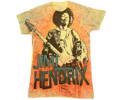 Jimi Hendrix GTR3 T-shirt Tee