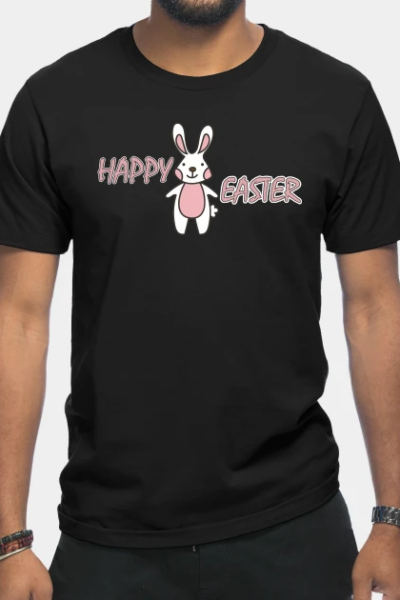 A Happy Easter – Cute Easter bunny T-Shirt