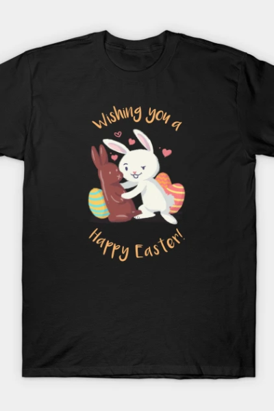 Bunny Wishing you a happy ester T-Shirt