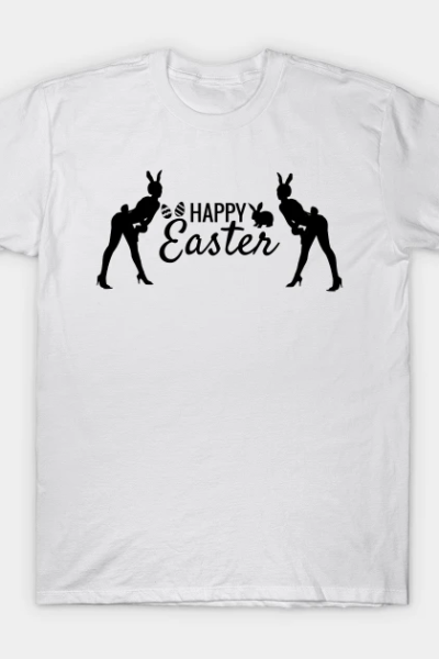 Happy Easter Black 2 T-Shirt