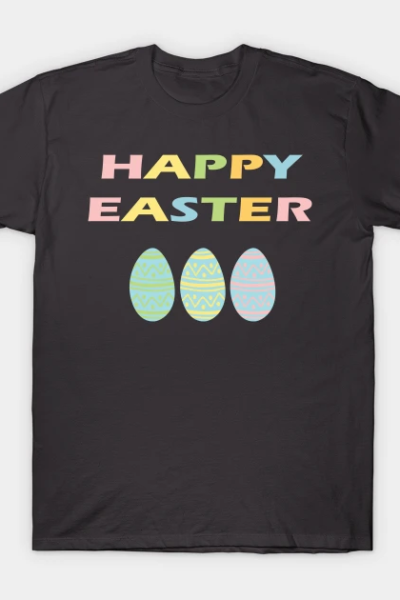 Happy Easter with Eggs T-Shirt
