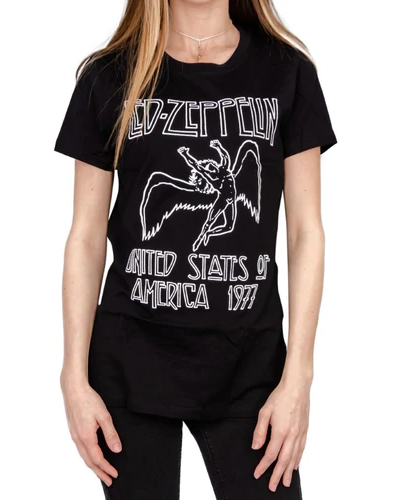 Led Zeppelin 1977 American Tour Juniors T-shirt