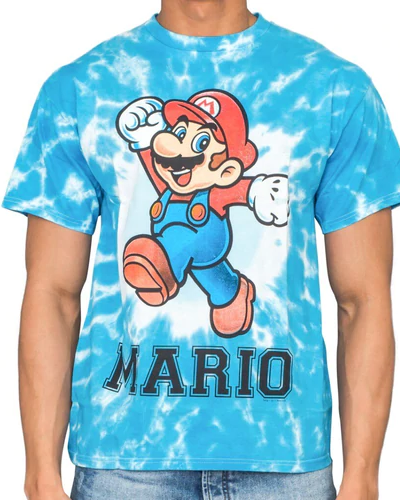 Nintendo Mario Cheer White Dyed T-shirt