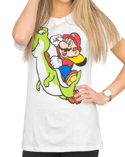 Nintendo Super Mario Riding Yoshi T-shirt