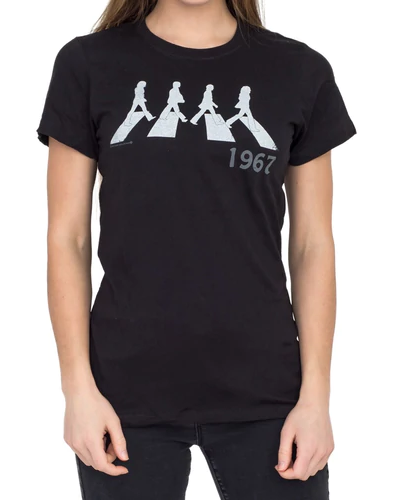 The Beatles Abbey Road 1967 Crew T-shirt