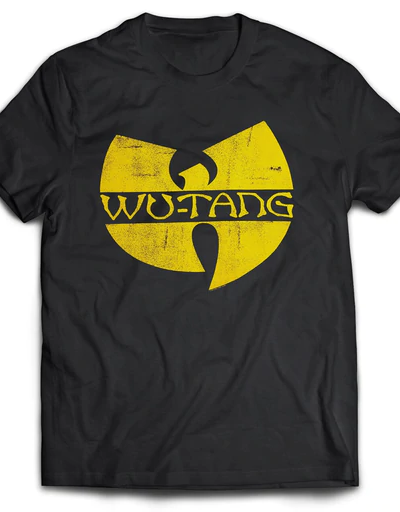 Wu-tang Clan Distressed Logo T-shirt