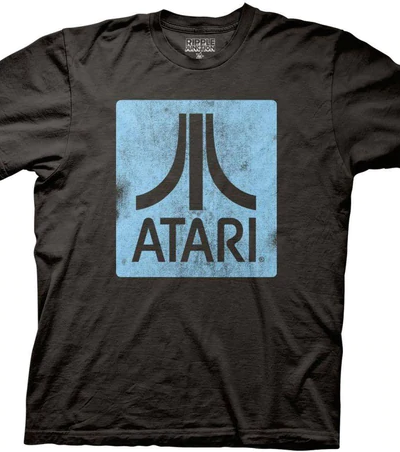 Atari Distressed Classic Logo Square T-Shirt