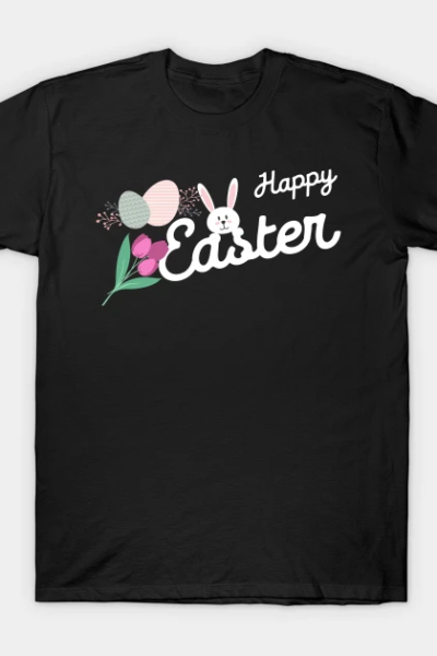 happy easter-bunny easter T-Shirt