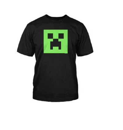 Minecraft Game Creeper Inside T-Shirt