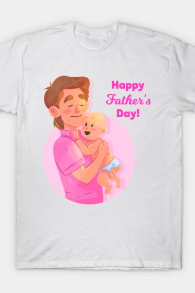 Happy fathers day – father and son T-Shirt