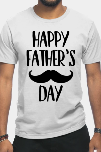 Happy Father’s day Moustaches T-Shirt