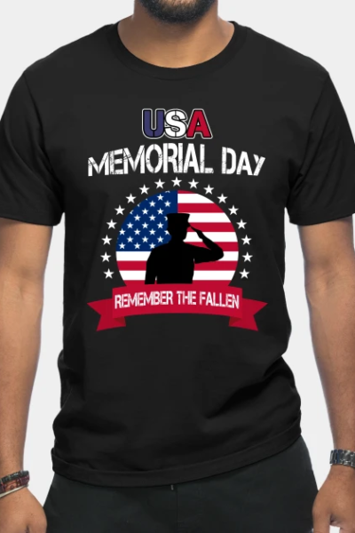 USA Memorial Day – Remember the Fallen T-Shirt