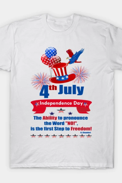 Independence day Eagle Ability T-Shirt