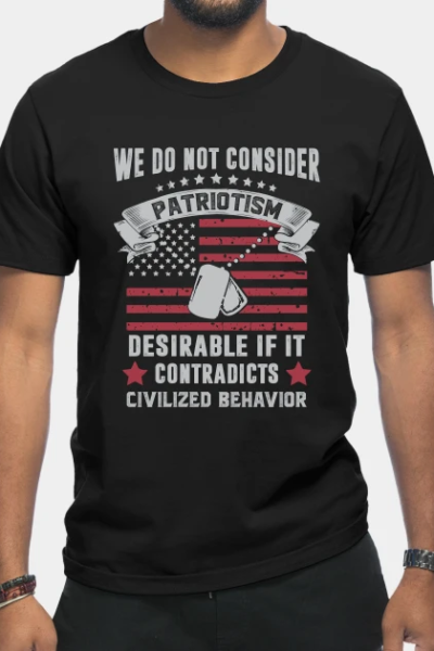 USA Flag Patriotism Shirt – 4th of July Shirt – Gift for Patriot – American Flag Patriotic T-Shirt