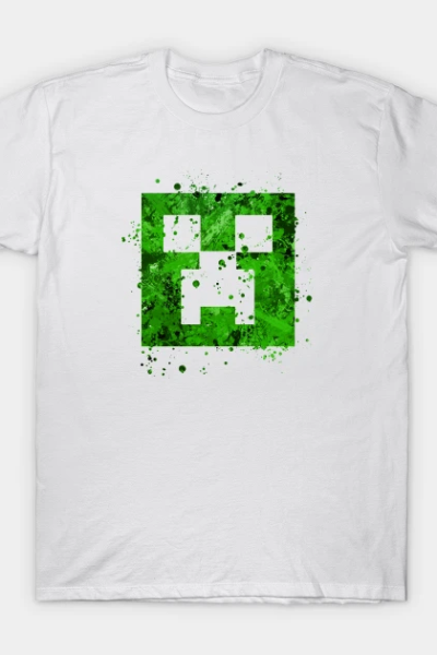 Minecraft – Creeper (Colored) T-Shirt