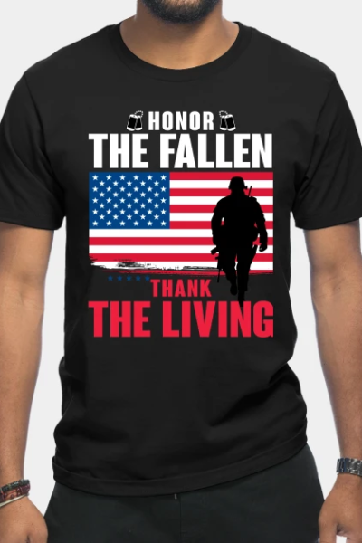 Honor the fallen thank the living Memorial Day 2020 T-Shirt