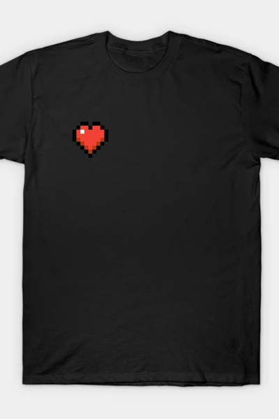 Minecraft Heart T-Shirt