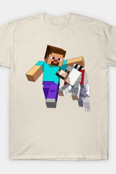 Steve and Dog T-Shirt