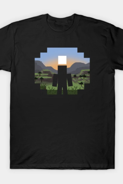 Minecraft Landscape T-Shirt