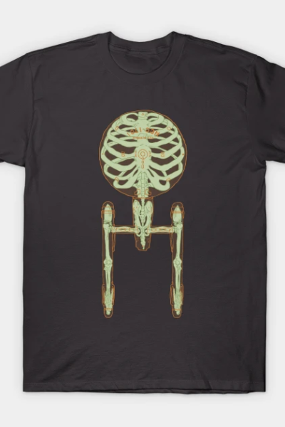 Spaceship Skeletal Survey: The Enterprise T-Shirt