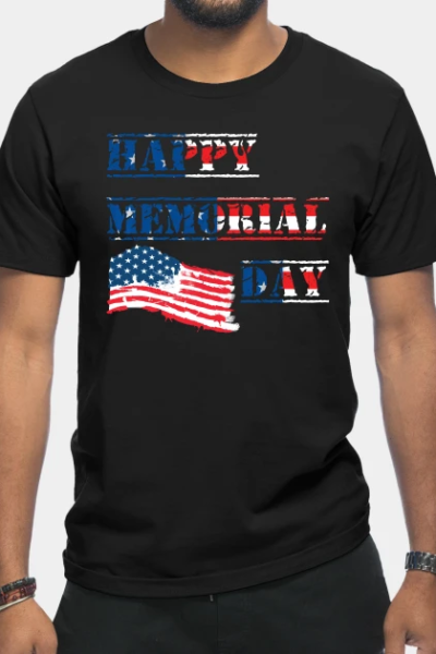 Memorial Day T-shirt slogan t-shirt “Memorial day flag” T-Shirt