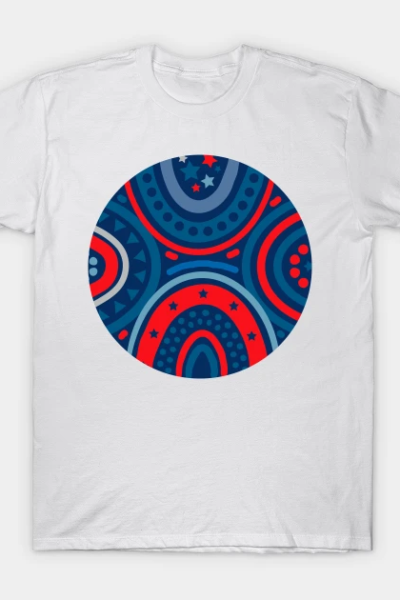 4th of July Sublimation 21 T-Shirt
