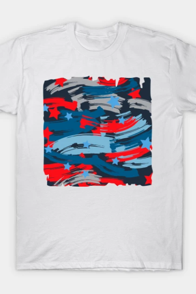 4th of July Sublimation 23 T-Shirt