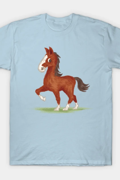 Horse is walking-T T-Shirt