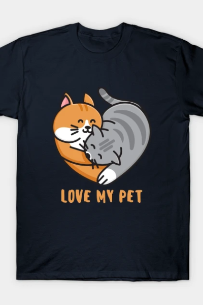Love my pet – Pet T-Shirt