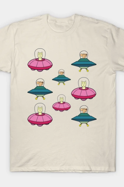 Pets in Space T-Shirt