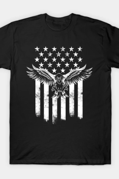 ‘American Eagle Flag’ Amazing July 4th Freedom Gift T-Shirt