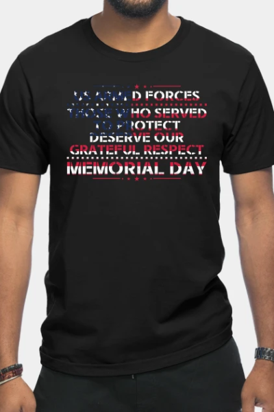 Veteran Army Soldier Navy Memorial Day Those Who Served To Protect Gift T-Shirt