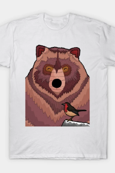 The bear and the robin T-Shirt