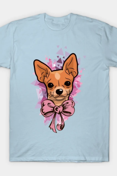 Chihua with a bow T-Shirt